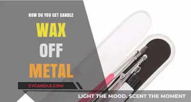 Effective Methods to Remove Candle Wax from Metal Surfaces Easily