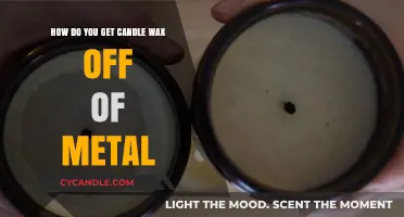 Easy Ways to Remove Candle Wax from Metal Surfaces