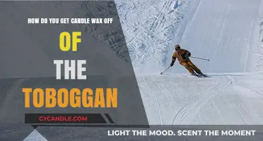 Effective Methods to Remove Candle Wax from Your Toboggan