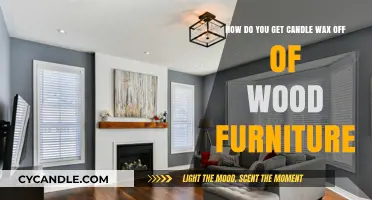 Easy Ways to Remove Candle Wax from Wood Furniture