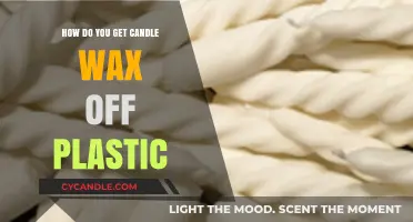 Easy Ways to Remove Candle Wax from Plastic Surfaces
