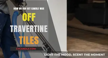 Effective Ways to Remove Candle Wax from Travertine Tiles Safely