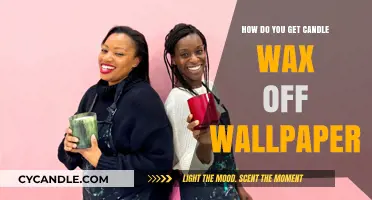 Effective Methods to Remove Candle Wax from Wallpaper Easily