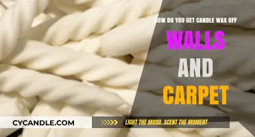 Effective Ways to Remove Candle Wax from Walls and Carpet