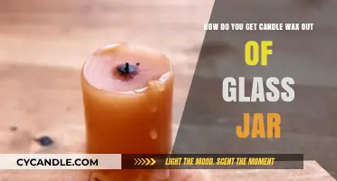 Easy Methods to Remove Candle Wax from Glass Jars