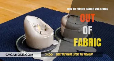 Effective Ways to Remove Candle Wax Stains from Fabric Easily