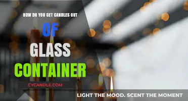 Easy Ways to Remove Candles from Glass Containers Safely