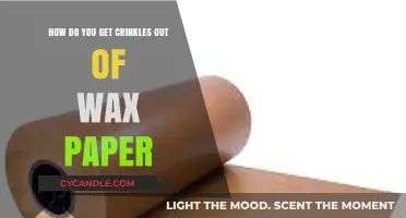 Unwrinkling Wax Paper: Tips and Tricks for a Smooth Baking Experience