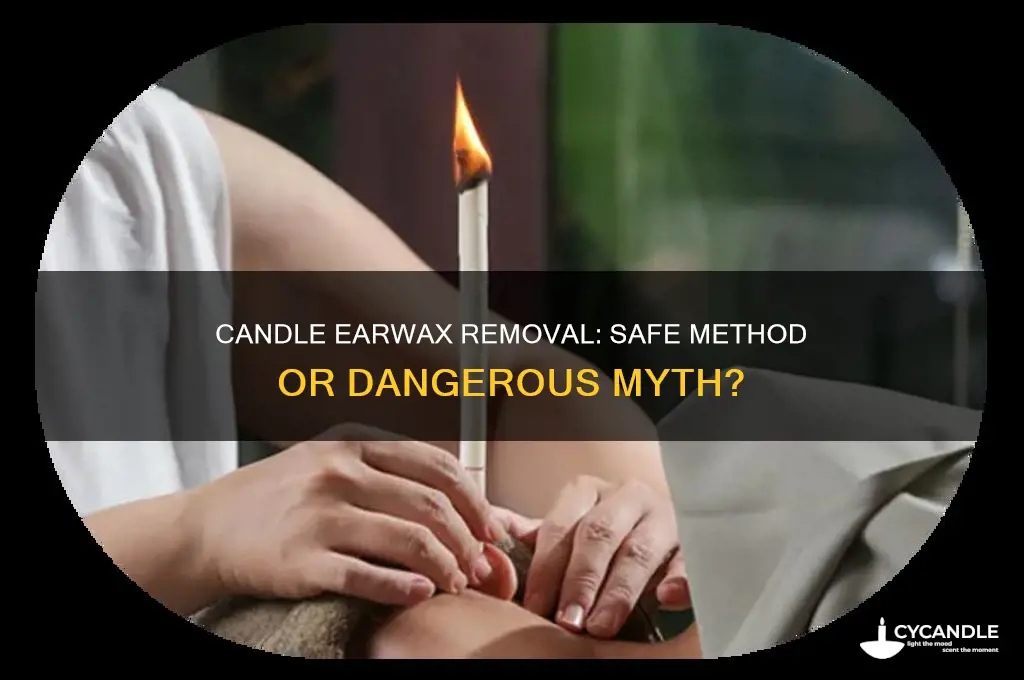 how do you get earwax out with a candle