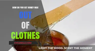 Easy Methods to Remove Honey Wax Stains from Clothing