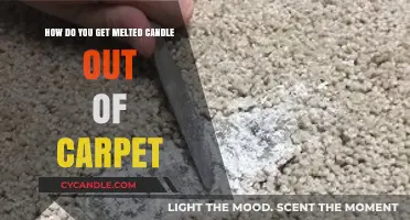 Effective Ways to Remove Melted Candle Wax from Your Carpet