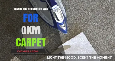 Effective Methods to Remove Melting Wax from OKM Carpets