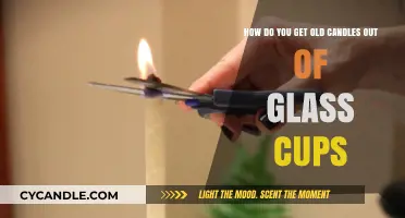 Easy Ways to Remove Old Candles from Glass Cups
