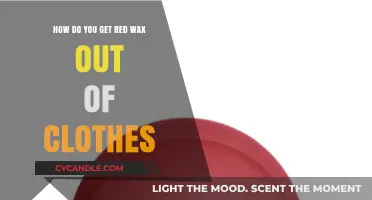 Effective Methods to Remove Red Wax from Clothing