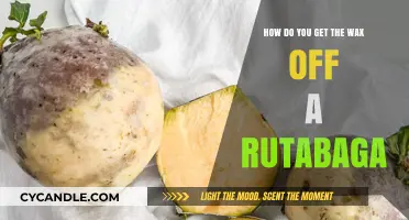 Easily Remove Wax from Rutabaga: A Simple Guide