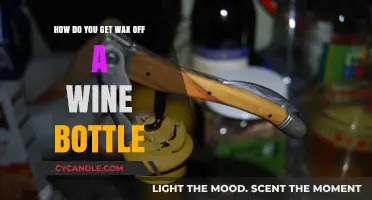 Effortless Wax Removal: Tips for Wine Bottle Enthusiasts