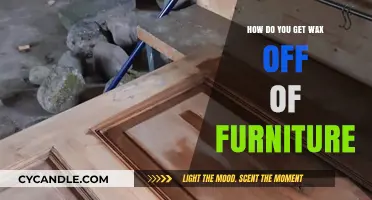 Effortless Wax Removal: A Guide to Furniture Care