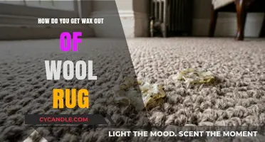 Effective Methods to Remove Wax from Your Wool Rug