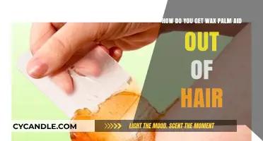 Effective Tips to Remove Wax Palm Aid from Hair