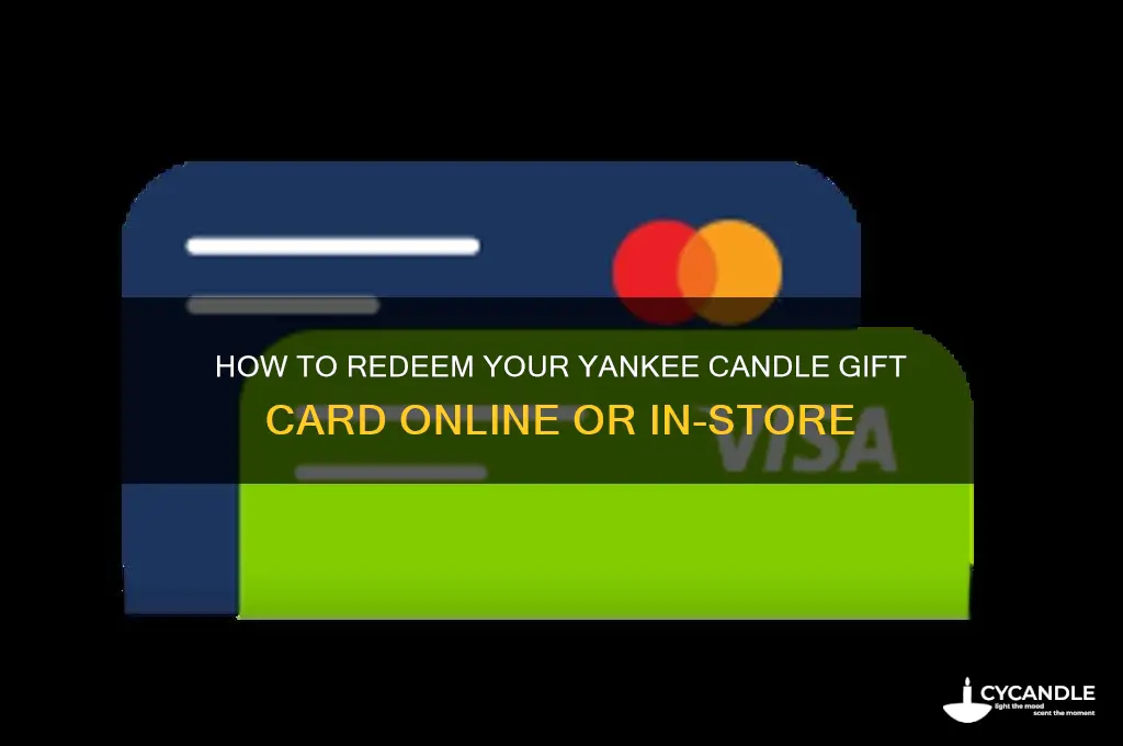 how do you input a yankee candle gift card
