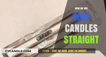 Wax Hacks: Keeping Candles Straight