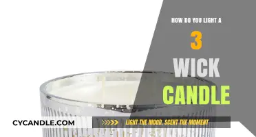 Mastering the Art of Lighting a 3-Wick Candle for Even Burn