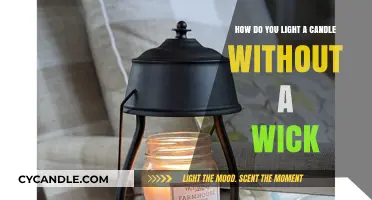 Creative Ways to Ignite a Candle Without a Wick: A Guide