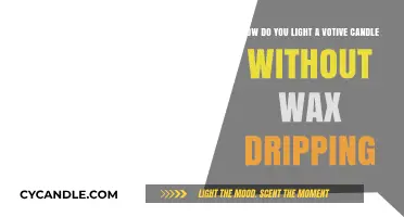 Prevent Wax Dripping: Tips for Lighting Votive Candles Cleanly