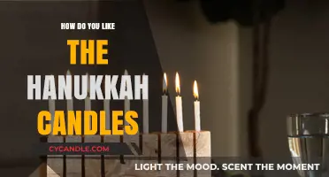 Hanukkah Candles: A Warm and Bright Festival
