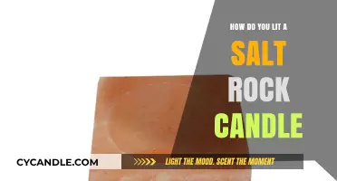 Lighting a Salt Rock Candle: A Beginner's Guide