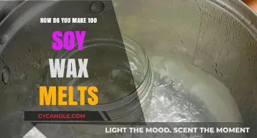 Crafting Soy Wax Melts: A Step-by-Step Guide to Making 100