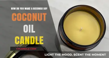 Crafting Beeswax Soy Coconut Oil Candles: A Step-by-Step Guide