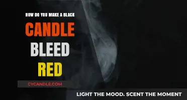 Transforming Black Wax: Techniques to Make Your Candle Bleed Red