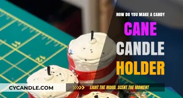 DIY Candy Cane Candle Holder: Festive Crafting Guide for Holiday Decor