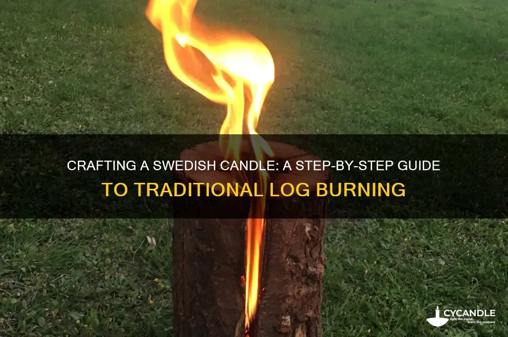 how do you make a swedish candle