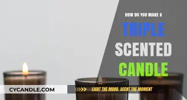 Crafting Triple Scented Candles: A Step-by-Step Guide to Aromatic Bliss