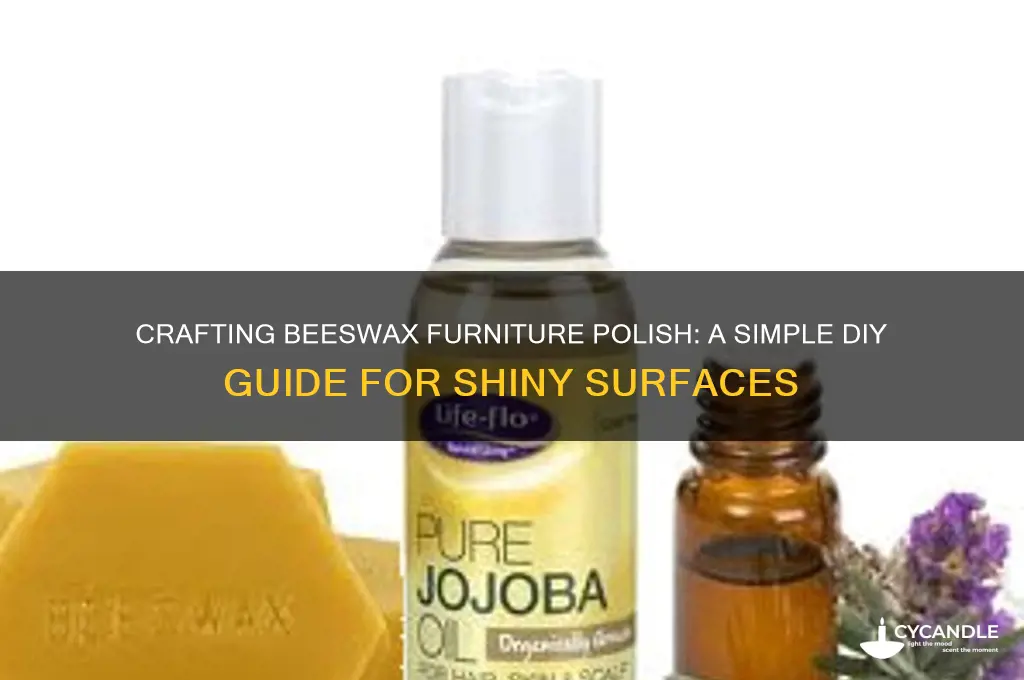 how do you make beeswax furniture polish