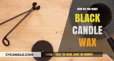 Crafting Black Candle Wax: Simple DIY Techniques for Perfect Results
