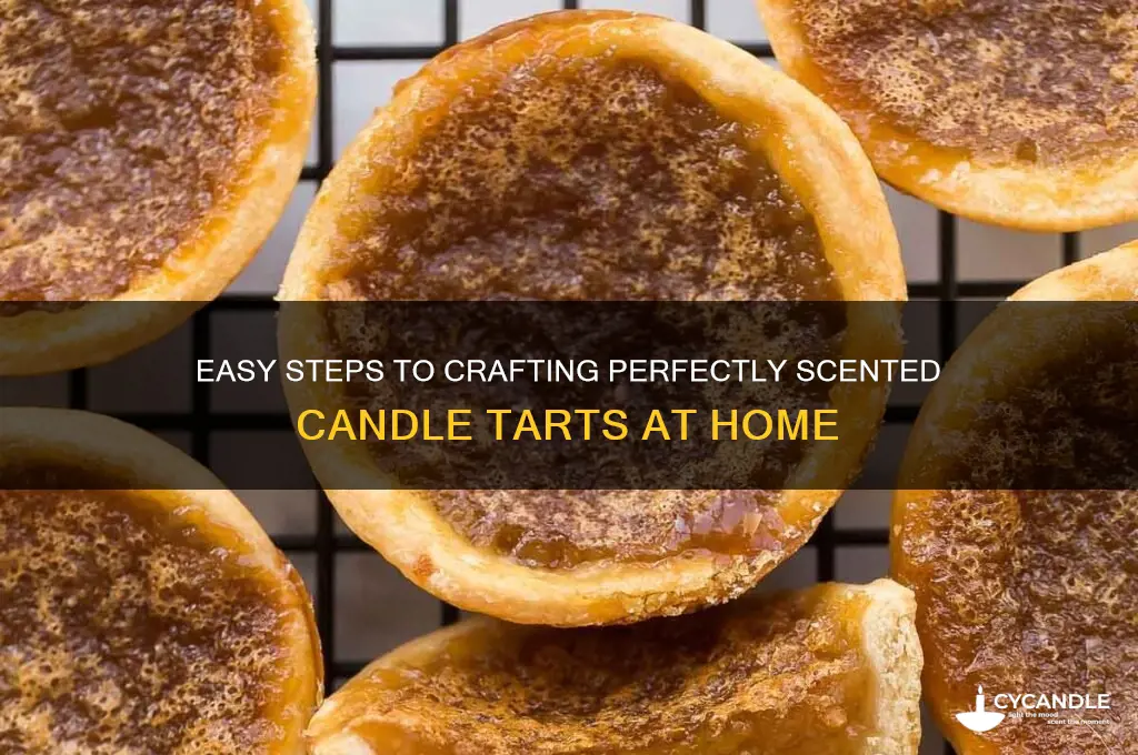 how do you make candle tarts