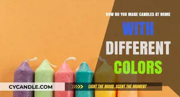 DIY Candle Making: Crafting Vibrant, Colored Candles at Home Easily