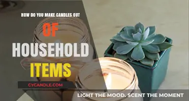 DIY Candle Making: Creative Ways to Use Household Items