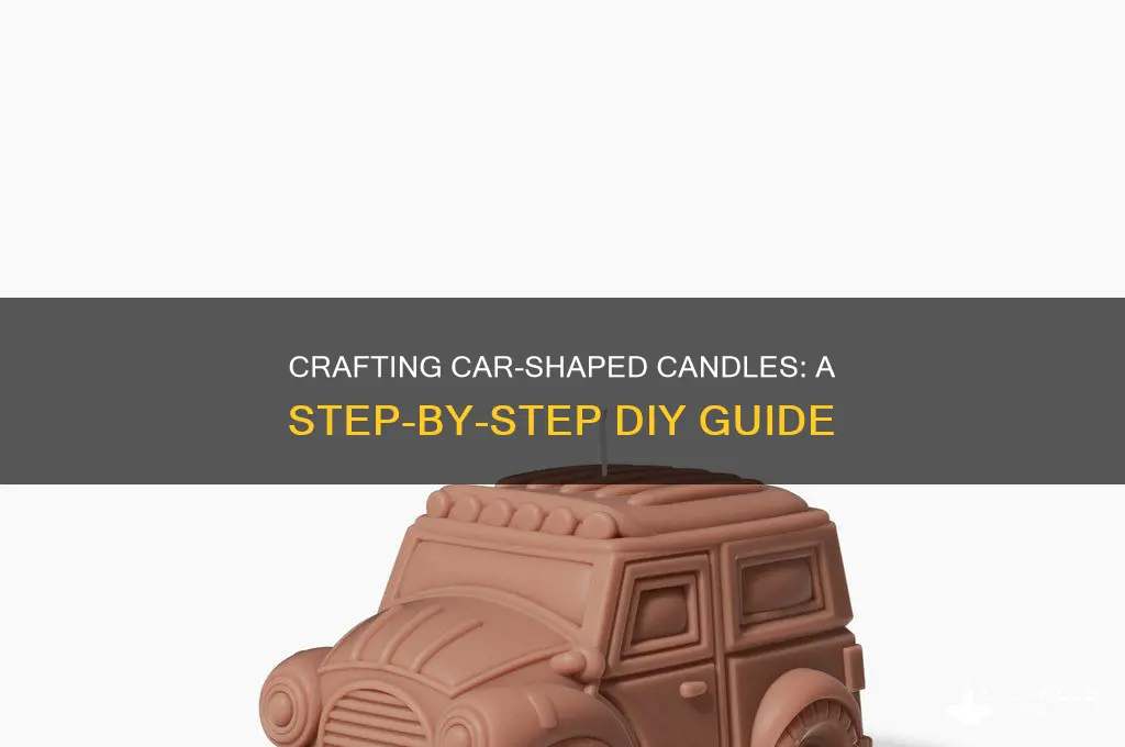 how do you make car candles
