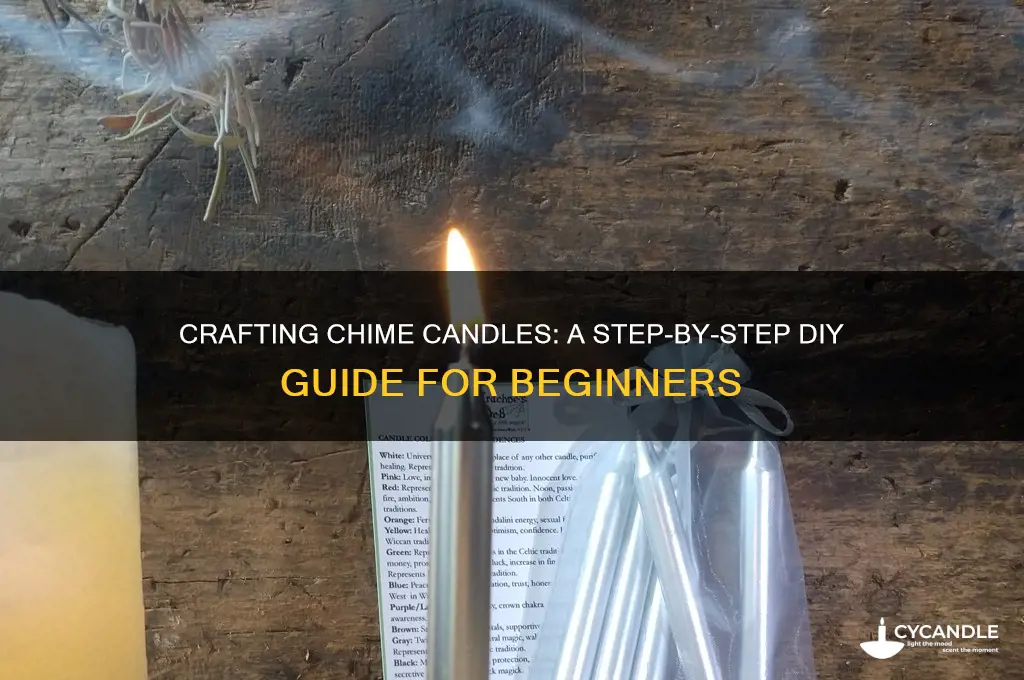 how do you make chime candles