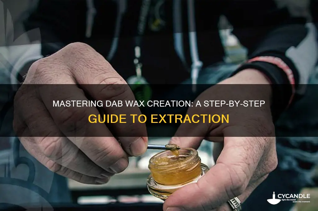 how do you make dab wax