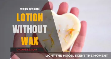 DIY Wax-Free Lotion: Simple Steps for Smooth, Natural Skin Care