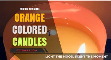 Crafting Vibrant Orange Candles: Simple DIY Techniques for Perfect Color