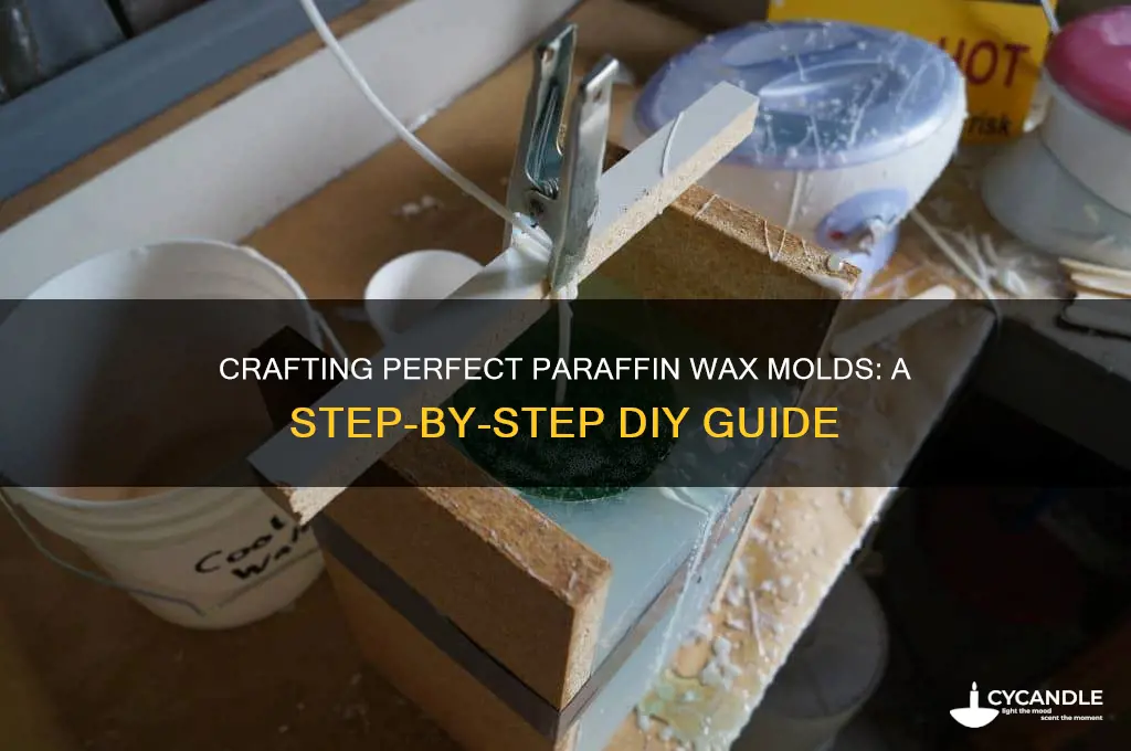 how do you make paraffin wax molds