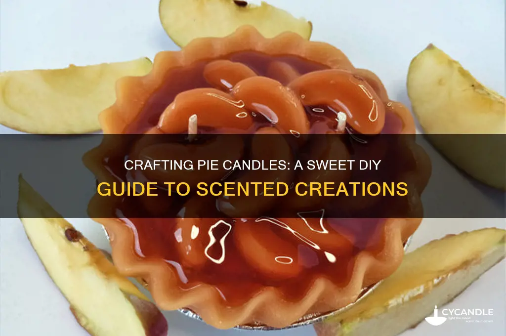 how do you make pie candles