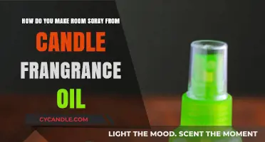 Crafting Scented Spaces: Making Room Spray from Candle Fragrance Oil