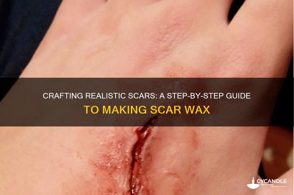 how do you make scar wax